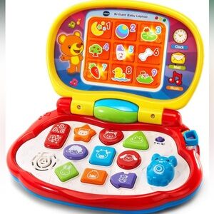 VTech Yellow and Red Toy Laptop